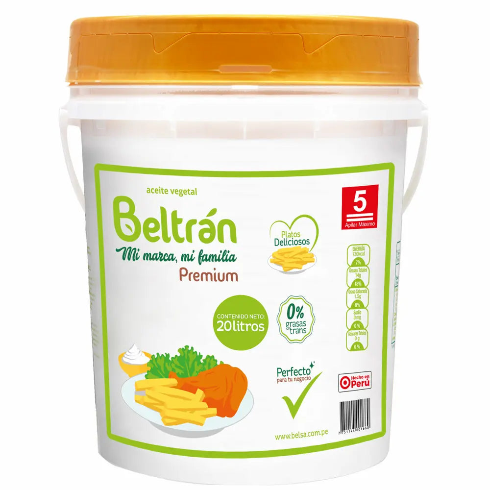 Aceite De Soya Beltrán Balde X 20 Lt