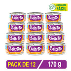 Grated De Jurel Beltran En Agua Y Sal 1/2 Lb 170 Gr Caja X 12 Uni