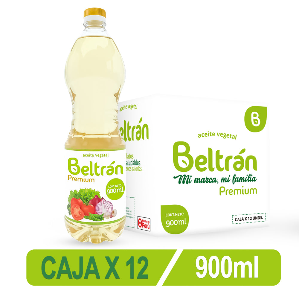 Aceite De Soya Beltrán X 900 Ml Caja X 12 Uni