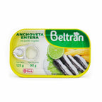 Entero De Sardina Peruana Beltrán Lito. En Ac. Vegetal 1/4 Club Caja X 50 Uni