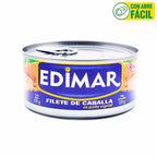 Filete De Caballa Edimar En Ac. Vegetal 1/2 Lb 170 Gr Caja X 24 Uni